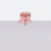 Plafonniers Acier Rose GU10 3 RING