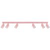 Plafonniers Acier Rose GU10 6 RING