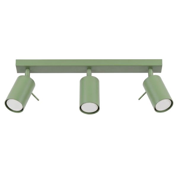 Plafonniers Acier Sauge GU10 3 RING
