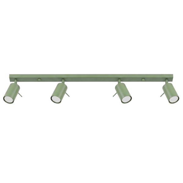 Plafonniers Acier Sauge GU10 4 RING