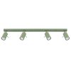 Plafonniers Acier Sauge GU10 4 RING
