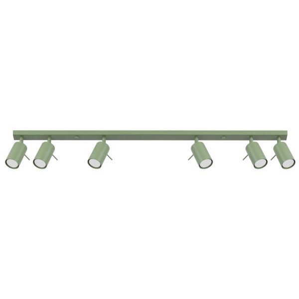 Plafonniers Acier Sauge GU10 6 RING