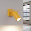 Appliques murales Acier Jaune GU10 1 RING