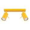 Plafonniers Acier Jaune GU10 2 RING