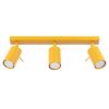 Plafonniers Acier Jaune GU10 3 RING