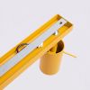 Plafonniers Acier Jaune GU10 3 RING