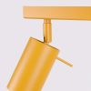Plafonniers Acier Jaune GU10 3 RING