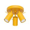 Plafonniers Acier Jaune GU10 3 RING