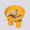 Plafonniers Acier Jaune GU10 3 RING