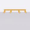 Plafonniers Acier Jaune GU10 4 RING