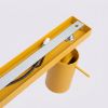 Plafonniers Acier Jaune GU10 4 RING
