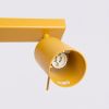 Plafonniers Acier Jaune GU10 4 RING