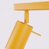 Plafonniers Acier Jaune GU10 4 RING