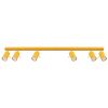 Plafonniers Acier Jaune GU10 6 RING