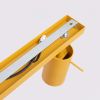 Plafonniers Acier Jaune GU10 6 RING