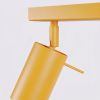 Plafonniers Acier Jaune GU10 6 RING