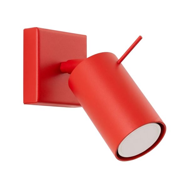 Appliques murales Acier Rouge GU10 1 RING