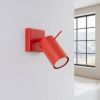 Appliques murales Acier Rouge GU10 1 RING