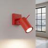 Appliques murales Acier Rouge GU10 1 RING