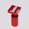 Appliques murales Acier Rouge GU10 1 RING