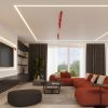 Appliques murales Acier Rouge GU10 1 RING