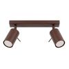 Plafonniers Acier Marron GU10 2 RING