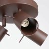 Plafonniers Acier Marron GU10 3 RING