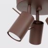 Plafonniers Acier Marron GU10 3 RING