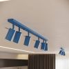Appliques murales Acier Bleu GU10 1 RING