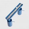 Plafonniers Acier Bleu GU10 2 RING