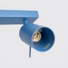 Plafonniers Acier Bleu GU10 3 RING