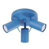 Plafonniers Acier Bleu GU10 3 RING