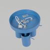 Plafonniers Acier Bleu GU10 3 RING