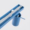 Plafonniers Acier Bleu GU10 4 RING