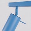 Plafonniers Acier Bleu GU10 4 RING