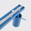 Plafonniers Acier Bleu GU10 6 RING