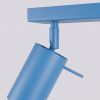 Plafonniers Acier Bleu GU10 6 RING