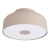 Plafonniers Acier Taupe E27 4 OMIQ