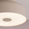 Plafonniers Acier Taupe E27 4 OMIQ