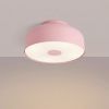 Plafonniers Acier Rose E27 4 OMIQ