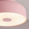 Plafonniers Acier Rose E27 4 OMIQ