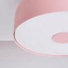 Plafonniers Acier Rose E27 4 OMIQ