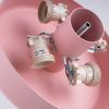 Plafonniers Acier Rose E27 4 OMIQ