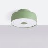 Plafonniers Acier Sauge E27 4 OMIQ