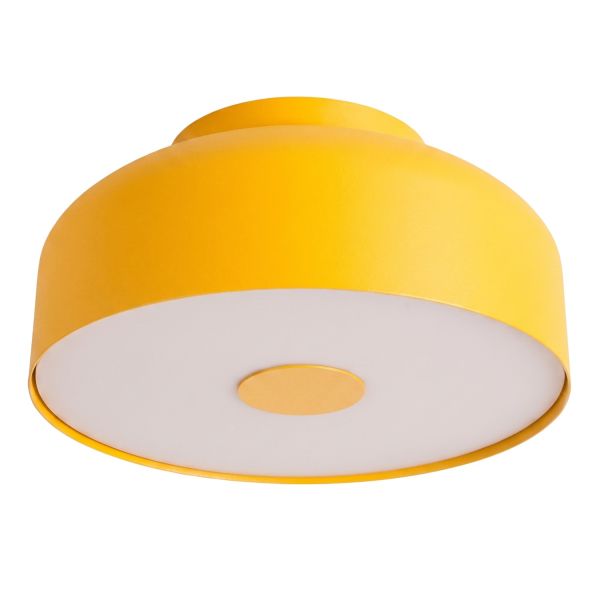 Plafonniers Acier Jaune E27 4 OMIQ