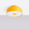 Plafonniers Acier Jaune E27 4 OMIQ