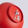 Plafonniers Acier Rouge E27 4 OMIQ