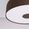 Plafonniers Acier Marron E27 4 OMIQ