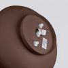 Plafonniers Acier Marron E27 4 OMIQ