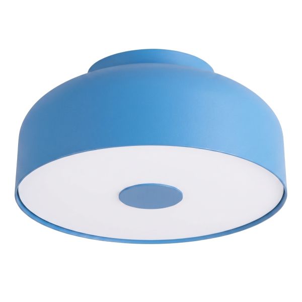 Plafonniers Acier Bleu E27 4 OMIQ